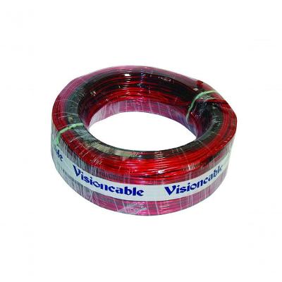 Paralelo Visioncable Bicolor 2x20 (0,50) Rl100mt Vermelho