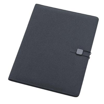 Pasta Executiva 20 Folhas Pautadas Com Porta Documentos E Cartões