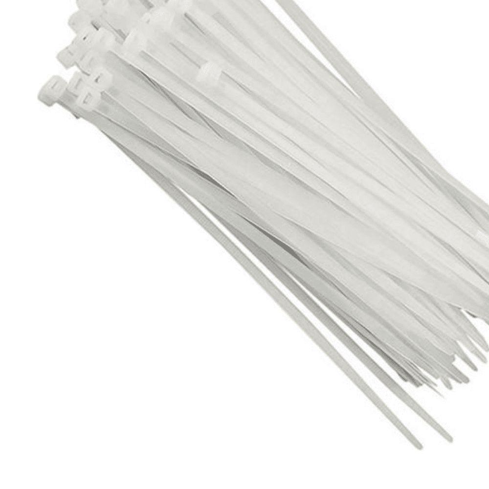 Abracadeira De Nylon Western 3,6 X 15cm Com 100 Unidades Branco - 3