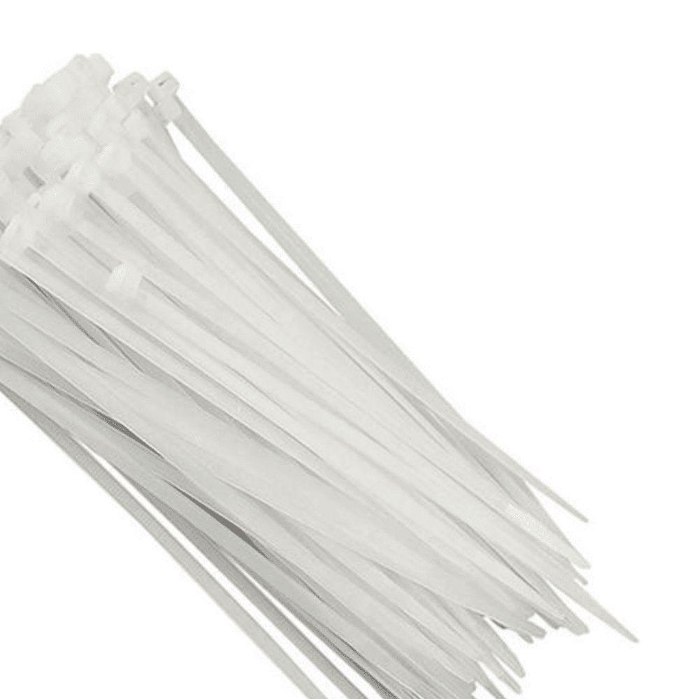 Abracadeira De Nylon Western 3,6 X 15cm Com 100 Unidades Branco - 5