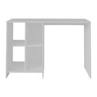 Escrivaninha 110Cm Com Nichos Multimóveis Cr25208 Branca Branco - 3