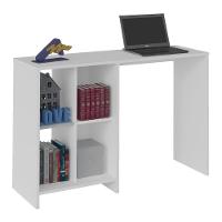 Escrivaninha 110Cm Com Nichos Multimóveis Cr25208 Branca Branco - 7