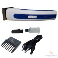 Máquina Aparador Maquininha De Barbear E Aparar - Nova Azul - 3