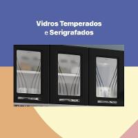 Cozinha De Aço Completa Com Balcão Para Pia Branco preto - 3