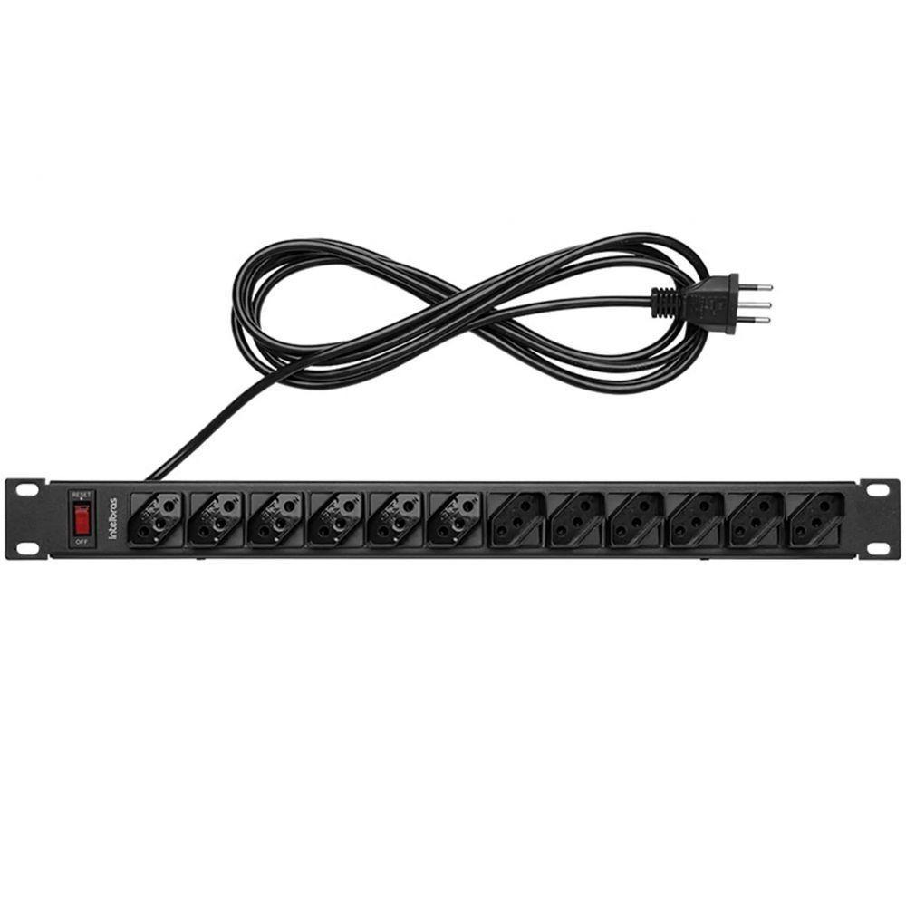 Filtro De Linha De Energia Filtro De Linha 4824301 Epr 212 12 Tomadas Preto - 2