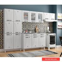 Cozinha De Aço Completa Com Balcão Para Pia Branco - 5