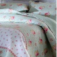 Kit Cobre Leito Colcha Daily Queen 3 Peças Dupla Face Estampado - Floral 58 - 100% Poliéster - 2