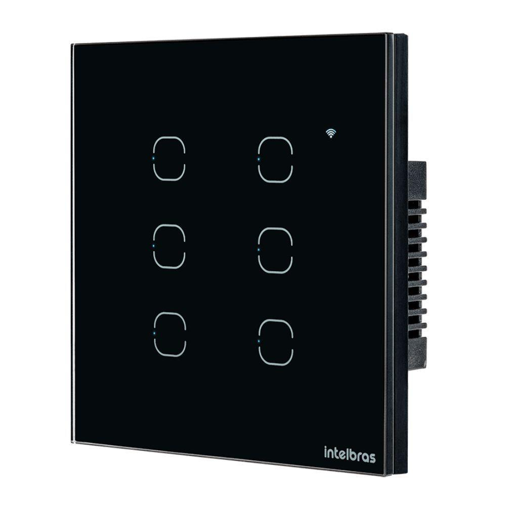Interruptor Smart Touch Intelbras Wifi Preto - 5