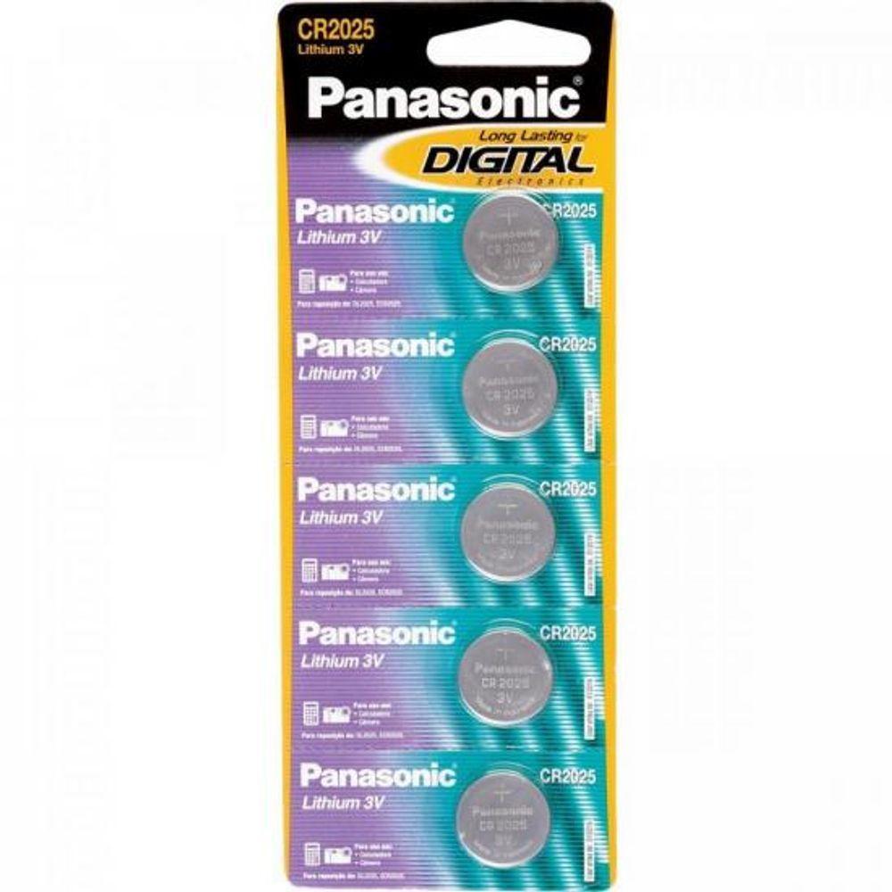 Bateria De Lithium 3v Com 5 Cr2025-1bt - 1