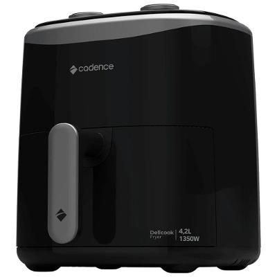 Fritadeira Air Fryer Cadence 4.2l Frt420 1350W - Frt420-220 Preto 220V