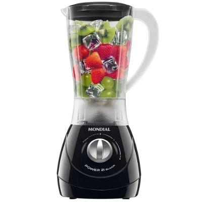 Liquidificador Mondial Power 2i Black 370W - L-29 Preto 110V
