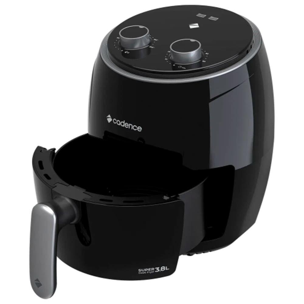 Fritadeira Air Fryer Cadence Super Cook 3,8l 1300W - Frt410-127 Preto 110V - 3