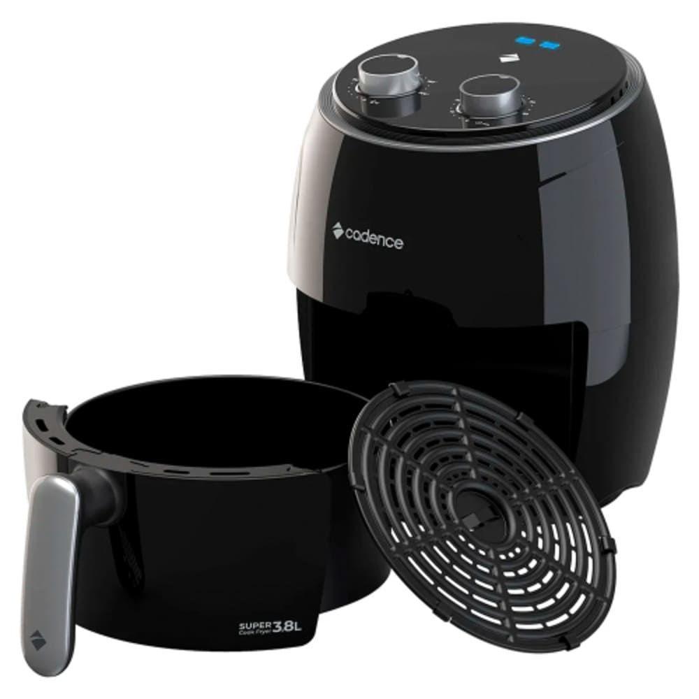Fritadeira Air Fryer Cadence Super Cook 3,8l 1300W - Frt410-127 Preto 110V - 6