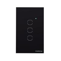 Interruptor Smart Zigbee Touch 3 Preto Ezs 1003 4850049 - 1