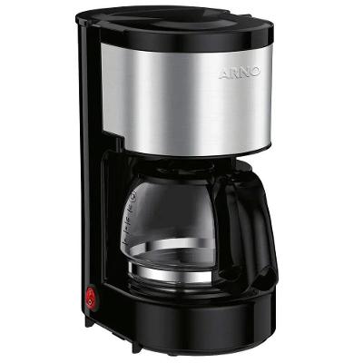Cafeteira Arno Filtro Perfectta 12 Xicaras Inox - 8010000817 Preto-inox 110V