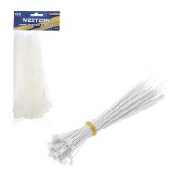 Abracadeira De Nylon Western 4,8 X 20cm Com 100 Unidades Branco - 3