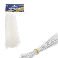 Abracadeira De Nylon Western 4,8 X 20cm Com 100 Unidades Branco - 5