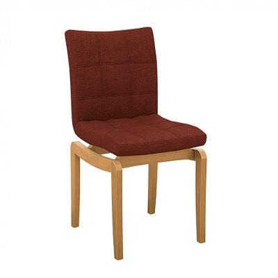 Cadeira Em Madeira Maciça Kappesberg Maya Boucle Telha