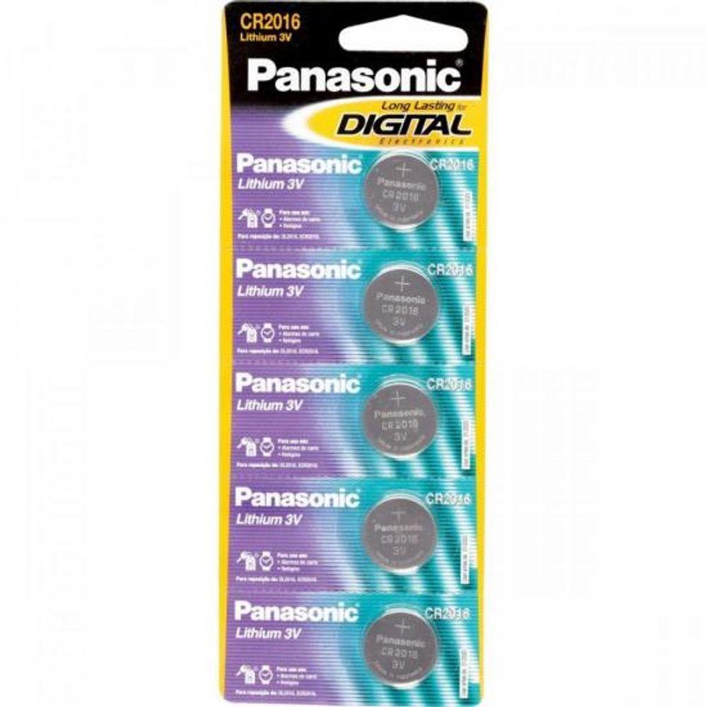 Bateria De Lithium 3v Com 5 Cr2016-1bt - 1