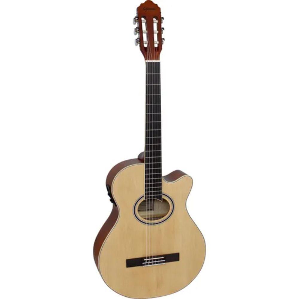 Violão Giannini Gnf1d Mini Jumbo Nylon Natural Fosco - 2