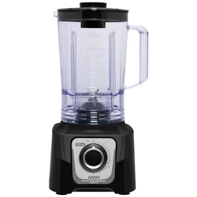 Liquidificador Arno Power Max 15velocidades 1200W - Ln78 - 2720017401 Preto 220V