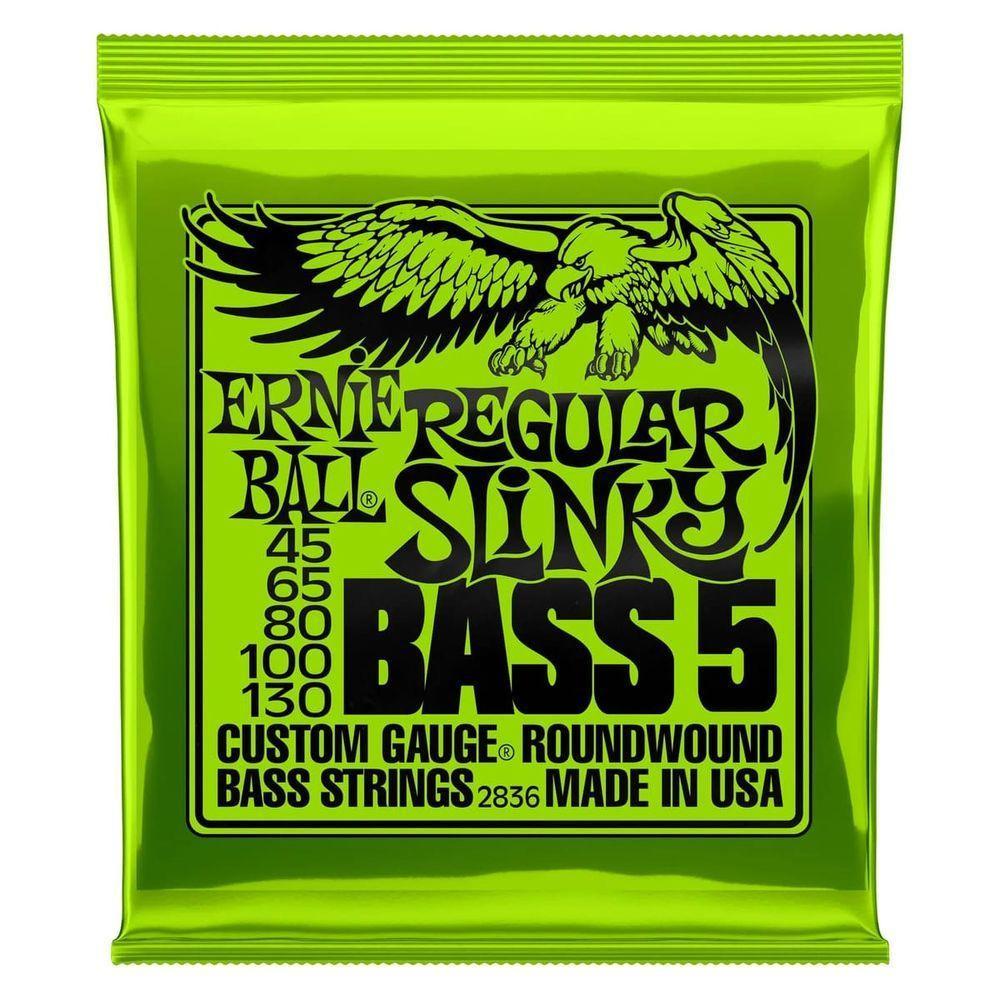 Encordoamento Para Contrabaixo Niquel .045 Regular Slinky Ernie Ball - 1