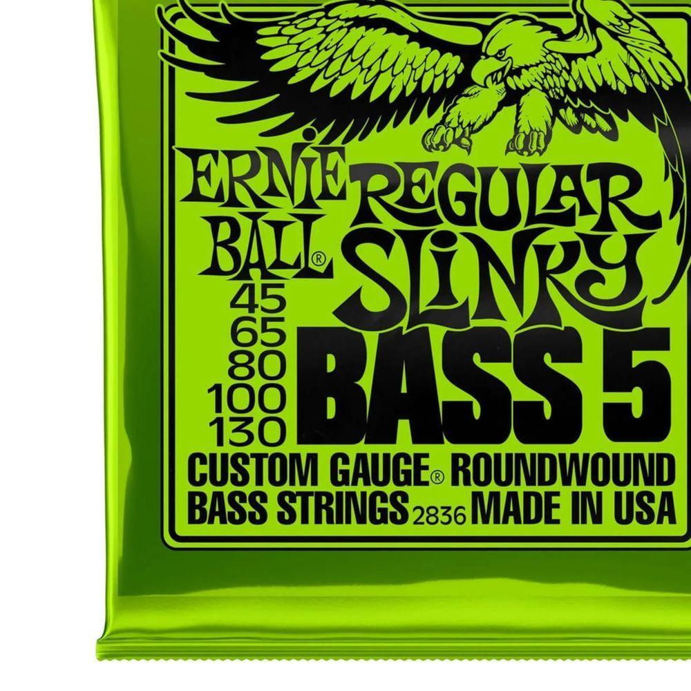 Encordoamento Para Contrabaixo Niquel .045 Regular Slinky Ernie Ball - 2