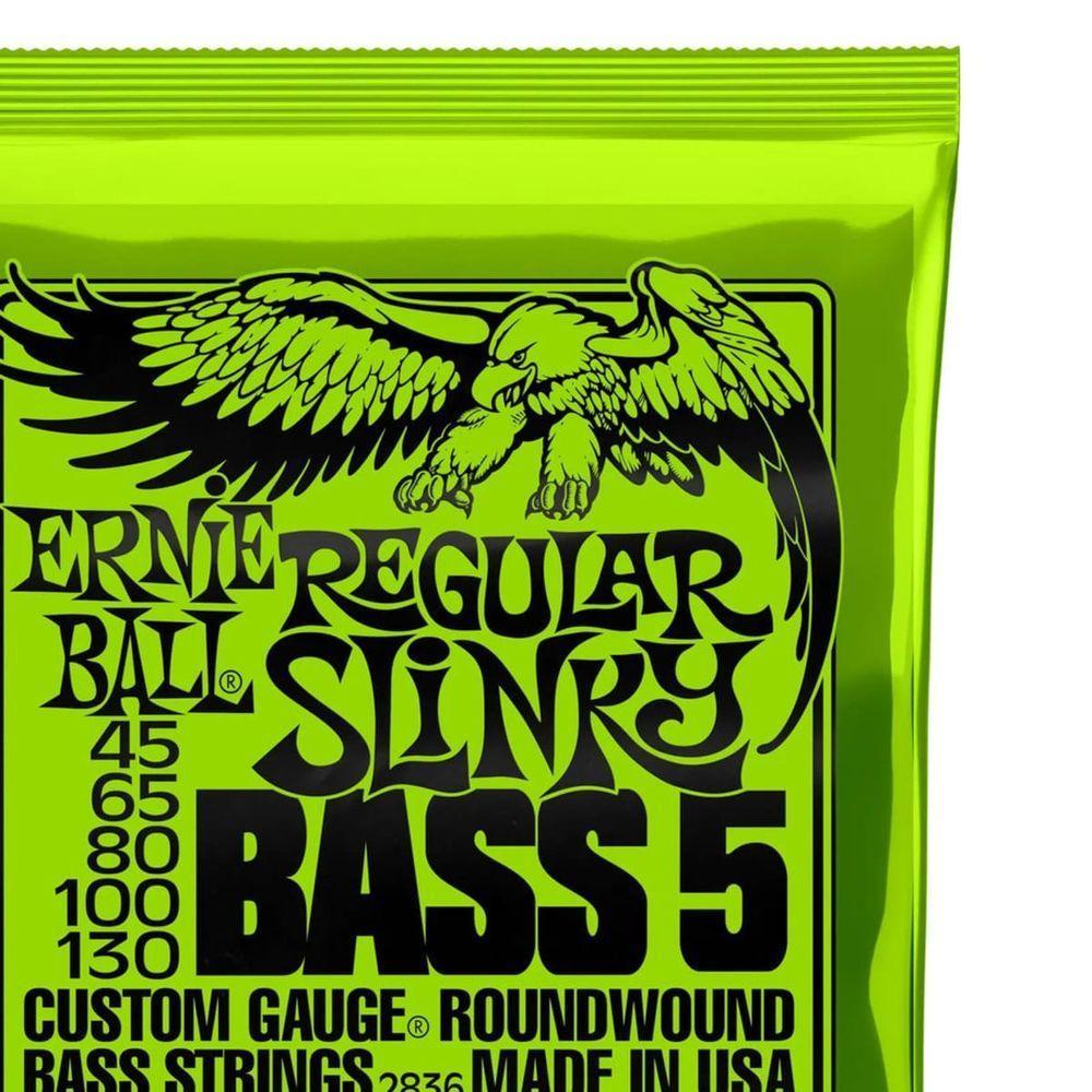Encordoamento Para Contrabaixo Niquel .045 Regular Slinky Ernie Ball - 3
