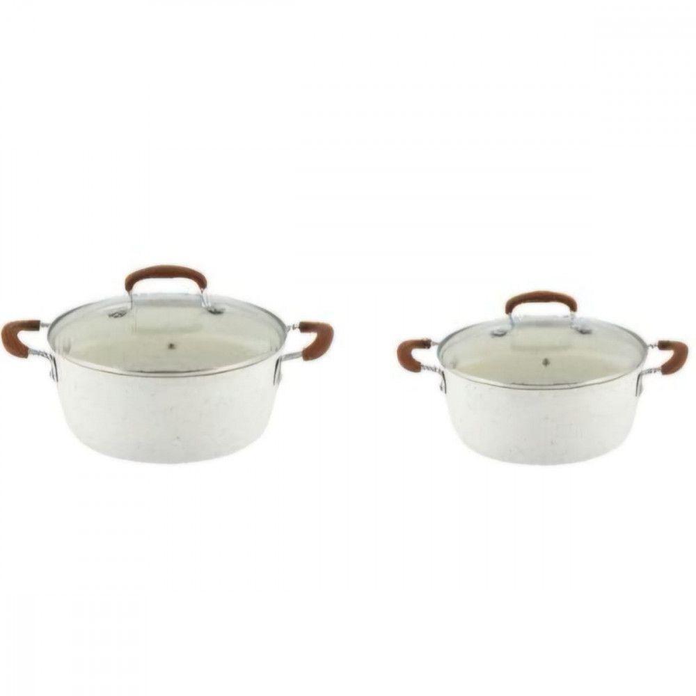 Conjunto Panelas Jaguar 8pcs Indução Casa Ambiente Bege - 3