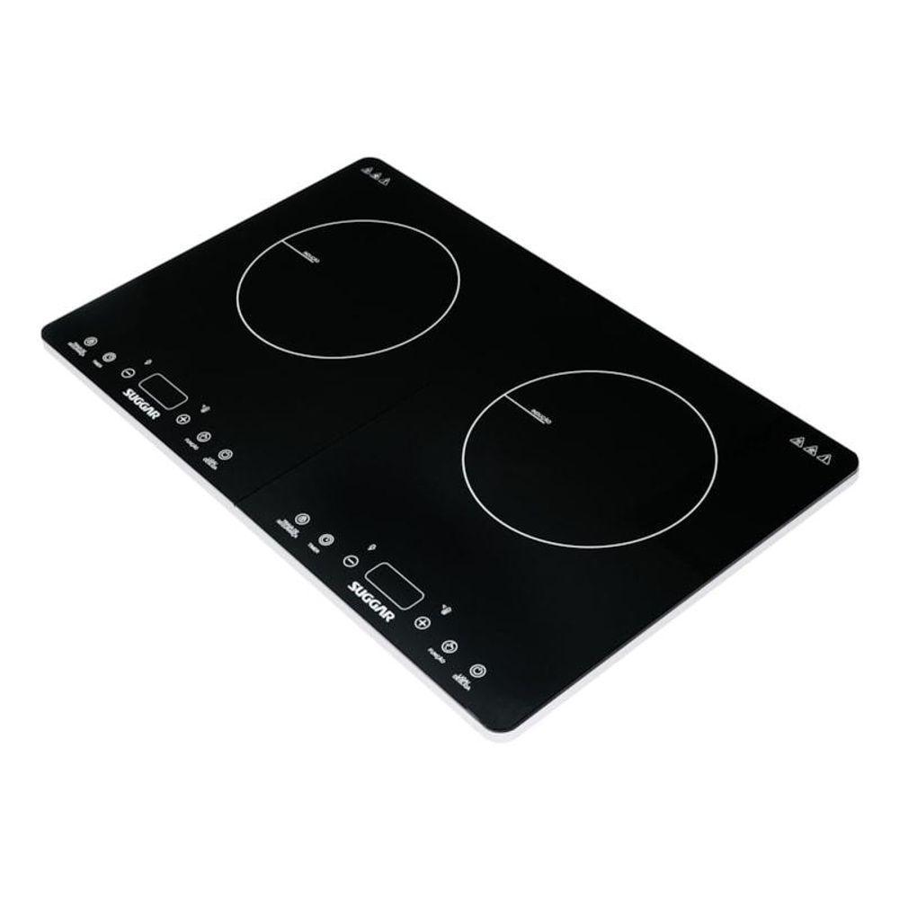 Cooktop Portátil De Indução 2 Zonas Preto 110V - 7