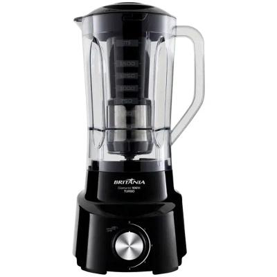 Liquidificador Britânia Diamante 800W 4v Filtro - 033101118 Preto 110V