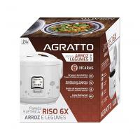 Panela Elétrica De Arroz Agratto Pa6x Riso 400W 220V - 5