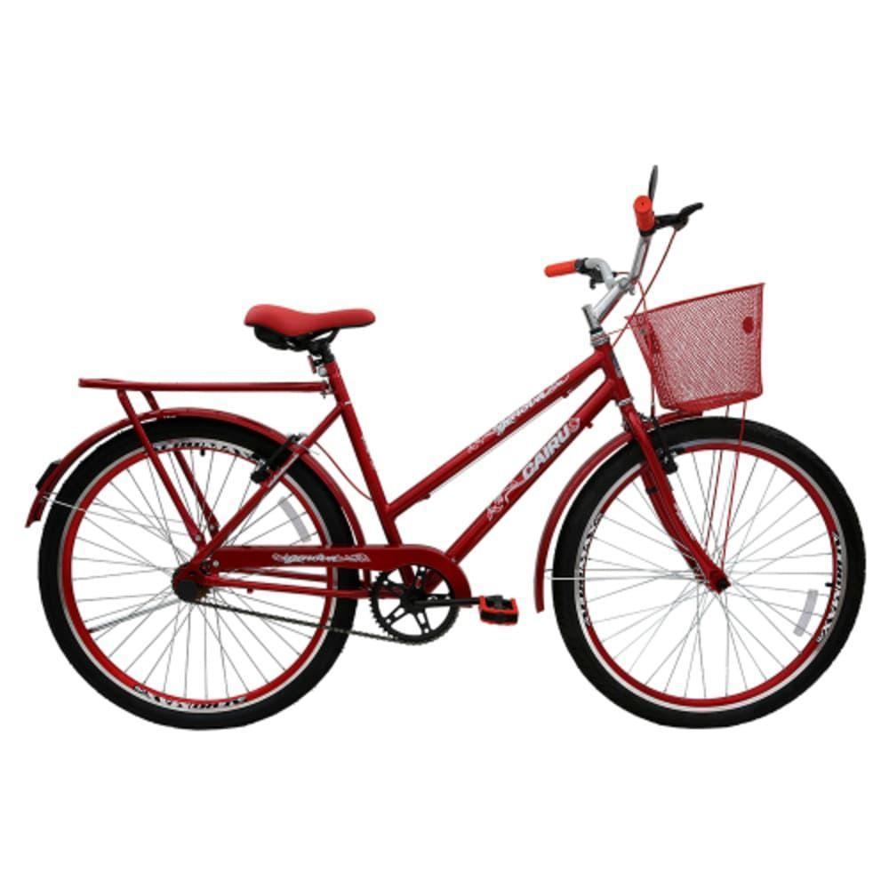 Bicicleta Feminina Aro 26 Genova - 310123 Roxo - 1
