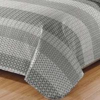 Kit Cobre Leito Colcha Daily King 3 Peças Dupla Face Estampado - Modelo 69 - 100% Poliéster - 3