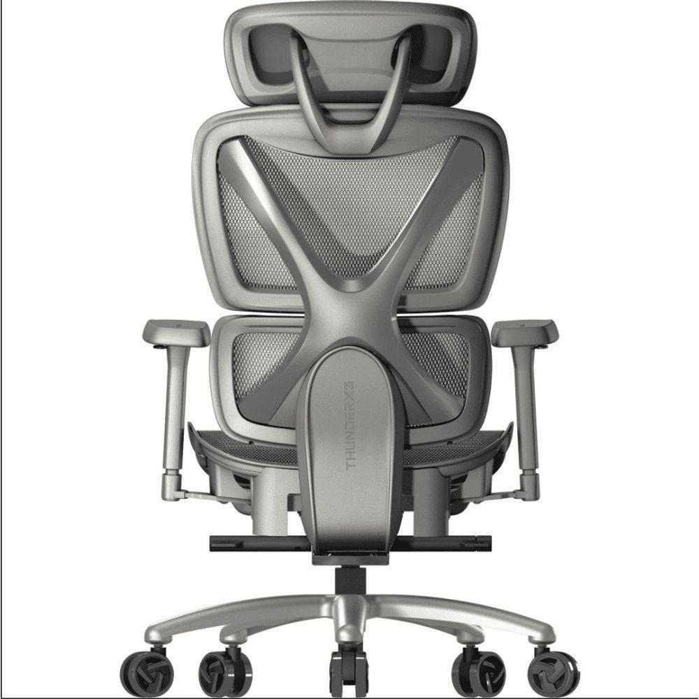 Cadeira Ergonômica Thunderx3 Xtc Mesh Cinza - 3