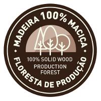 Banqueta Baixa Tramontina Em Madeira Pinus Natural Envernizada - 3