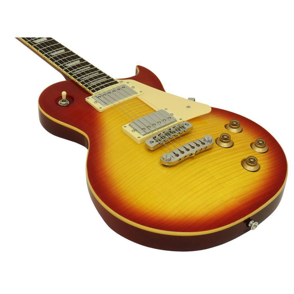 Guitarra Aria Pro Ii Pe-590std Aged Cherry Sunburst - 2