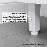 Cozinha Modulada Compacta 4 Peças Com Tampo E Espaço Para Avelã/fumê - 10