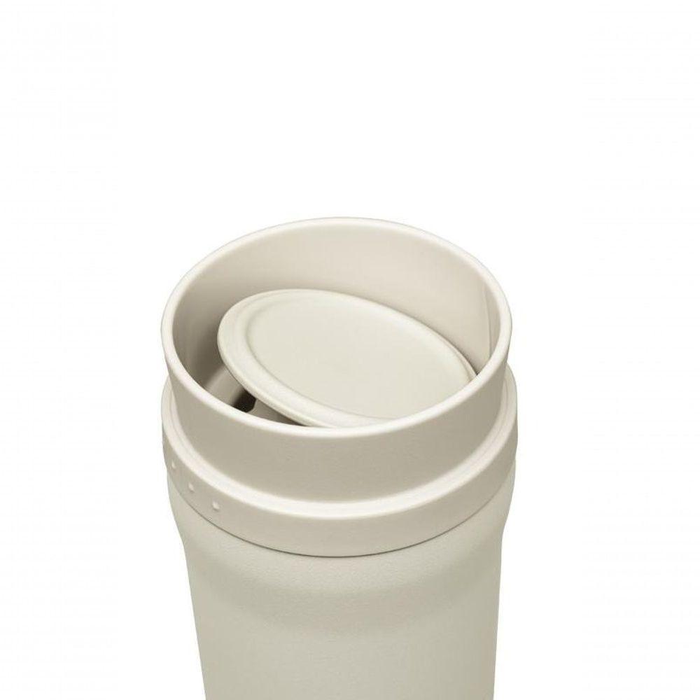 Copo Térmico Tramontina Aço Inox 460ml Bege Com Bocal 360° - 3