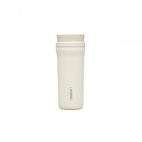 Copo Térmico Tramontina Aço Inox 460ml Bege Com Bocal 360° - 1