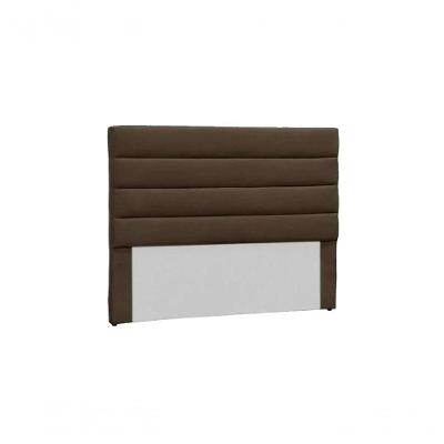 Cabeceira Estofada Cama Box Casal 160cm Berlin - Mhs Marrom