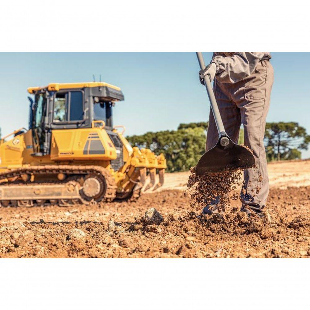 Enxada Larga 2.5 Tramontina Com Cabo Metálico 140cm - 3