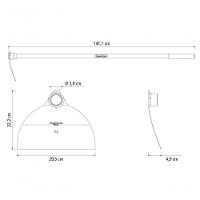 Enxada Larga 2.5 Tramontina Com Cabo Metálico 140cm - 2