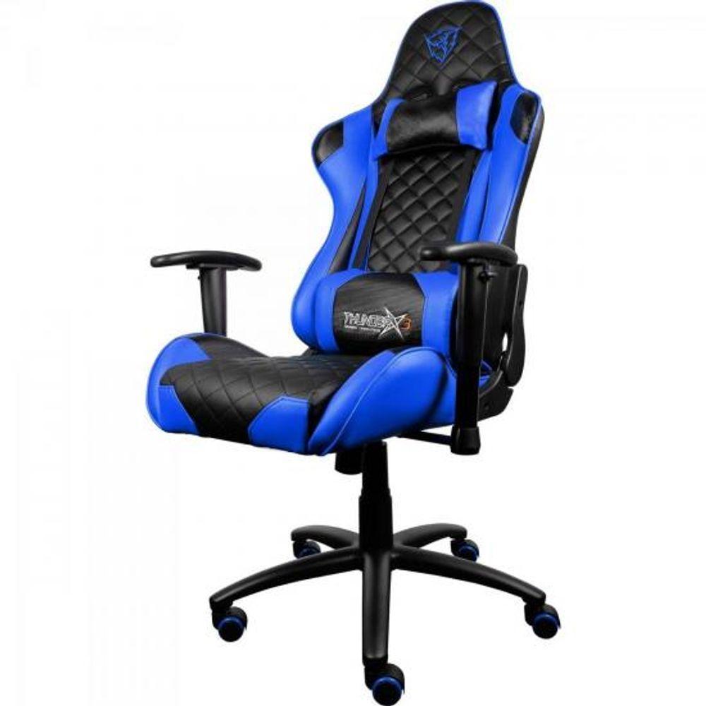 Cadeira Gamer Profissional Tgc12 Preta-azul Thunderx3 - 2