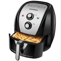 Fritadeira Air Fryer Mondial Mega Family 8l 1900W - 5993-01 Preto-inox 110V - 1