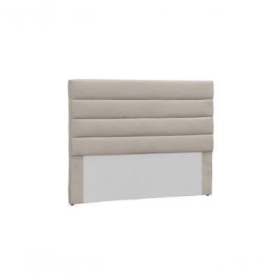 Cabeceira Estofada Cama Box Casal 140cm Berlin - Mhs Bege