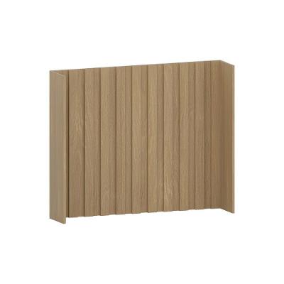 Bancada Cozinha 120cm S/ Tampo P/ Ilha Elegance Luciane Móve Freijó