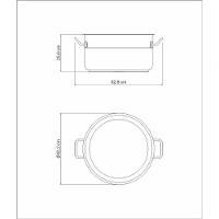 Caldeirão Tramontina Professional Aço Inox Sem Tampa 40cm - 3
