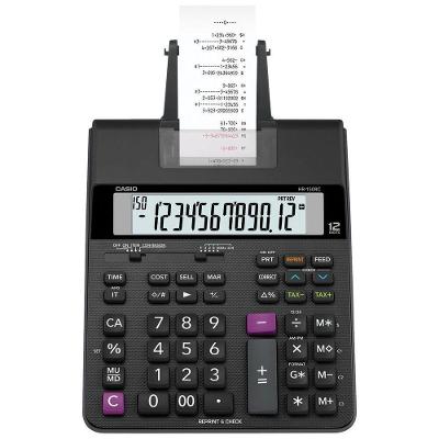 Calculadora Com Bobina, 2 Cores De Impressa?o, 2.0 Linha, Hr-150rc-b-dc Preta
