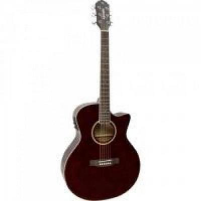 Violão Grand Auditorium Cutaway Gsf-3 Ceq Tdw Translucent Dark Wine